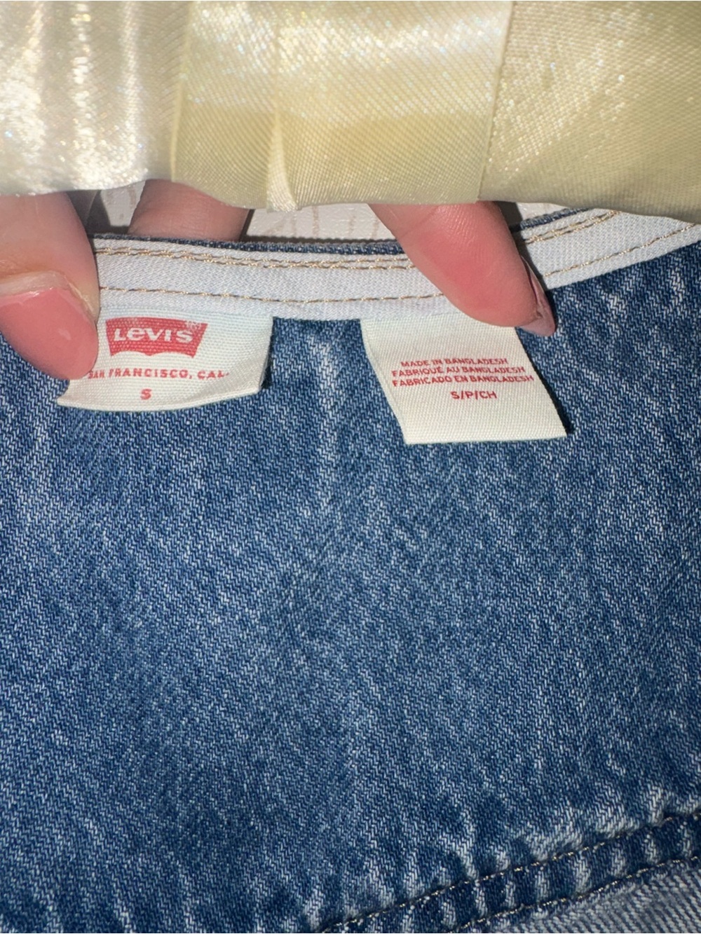 Levi’s Vianna denim vest dress - Picture 8 of 8